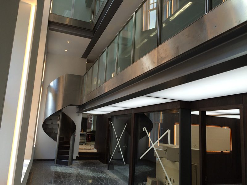 Bespoke Stainless Staircase